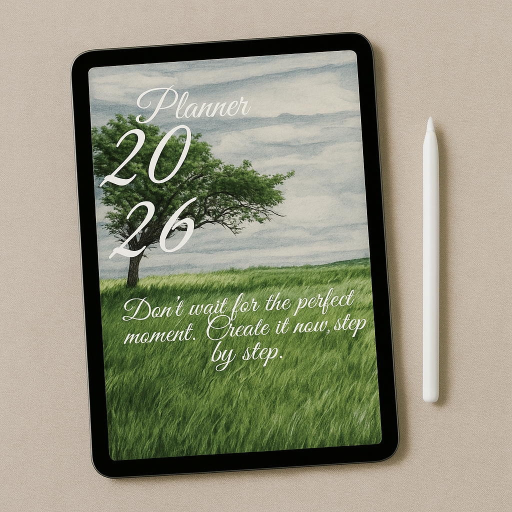 2026 PLANNER – Complete Monthly Calendar & Goal-Setting System