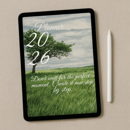 2026 PLANNER – Complete Monthly Calendar & Goal-Setting System