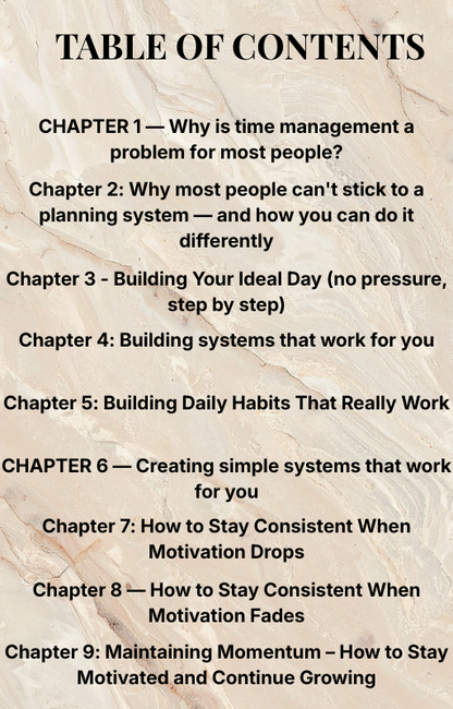 Planning That Works: Do More, Stress Less